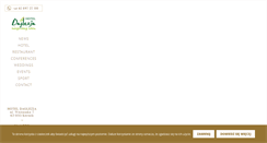 Desktop Screenshot of hoteldaglezja.pl